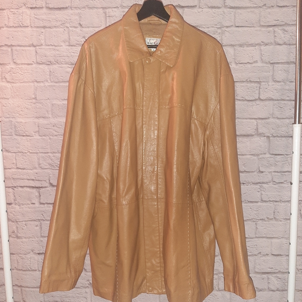 Leather Topcoat by Bagazio